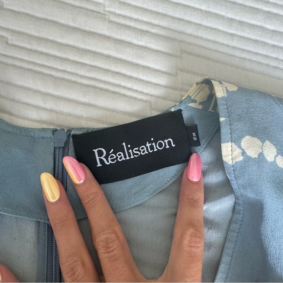 Realisation Par Blue Floral Dress - Picture 5 of 10